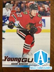 2019-20 Upper Deck Young Guns RC #492 Adam Boqvist Chicago Blackhawks